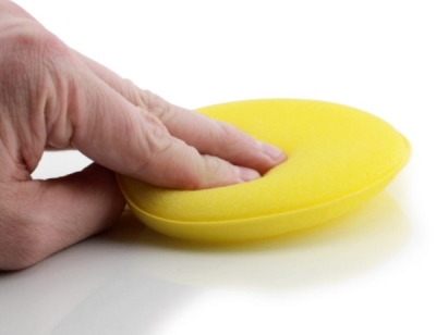 ITALKO - Špongiový aplikátor na nanášanie vosku a leštiacich prostriedkov, priemer 10cm