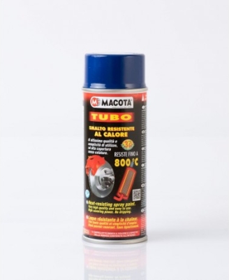 MACOTA - Sprej na brzdové strmene, výfuky a do 800 °C modrý 400ml