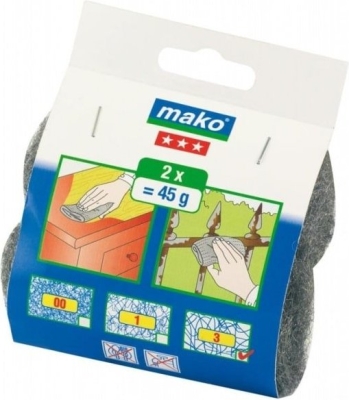 MAKO - Mako brúsna vlna jemná 45g /00/