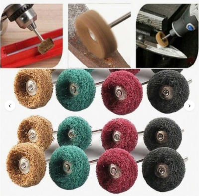 SHN - Mini Brúsne rúno na stopke priemer 2,5cm 1ks