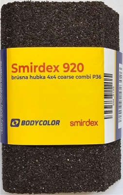 SMIRDEX - 920 brúsne hubky 4x4 coarse combi P36