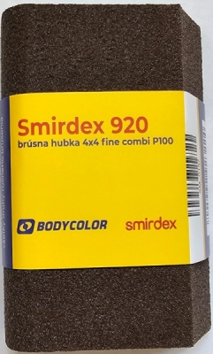SMIRDEX - 920 brúsne hubky 4x4 fine combi P100