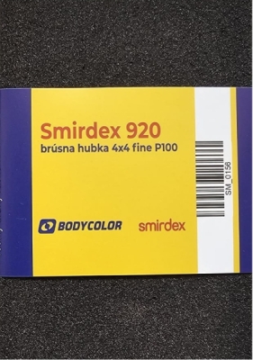 SMIRDEX - 920 brúsne hubky 4x4 fine P100