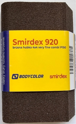 SMIRDEX - 920 brúsne hubky 4x4 very fine combi P150