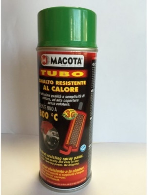 Turbo Racing - Sprej na brzdové strmene, výfuky a do 800 °C zelený 400ml