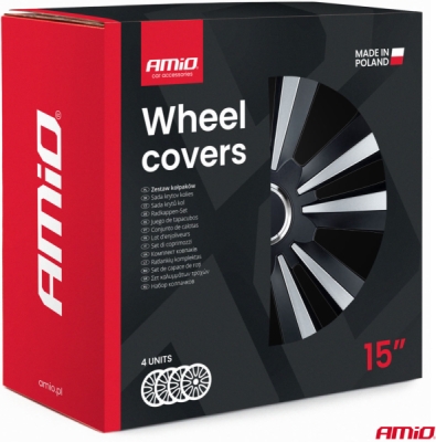 Puklice 15" TERRA RING MIX AMiO sada 4ks