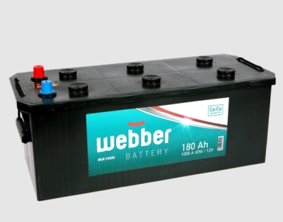WEBBER - Štartovacia batéria - akumulátor 12V 180Ah 1000A L+ WA1800