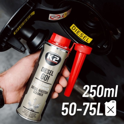 K2 - Diesel GO prísada do paliva 250ml