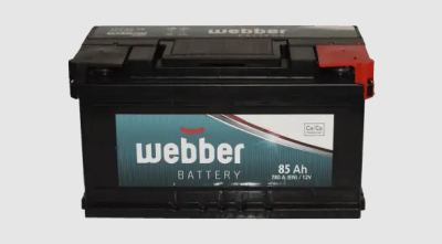 WEBBER - Štartovacia batéria - akumulátor 12V 85Ah 780A P+ WA0850