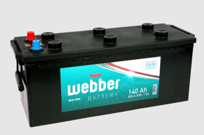 WEBBER - Štartovacia batéria - akumulátor 12V 140Ah 800A L+ WA1400