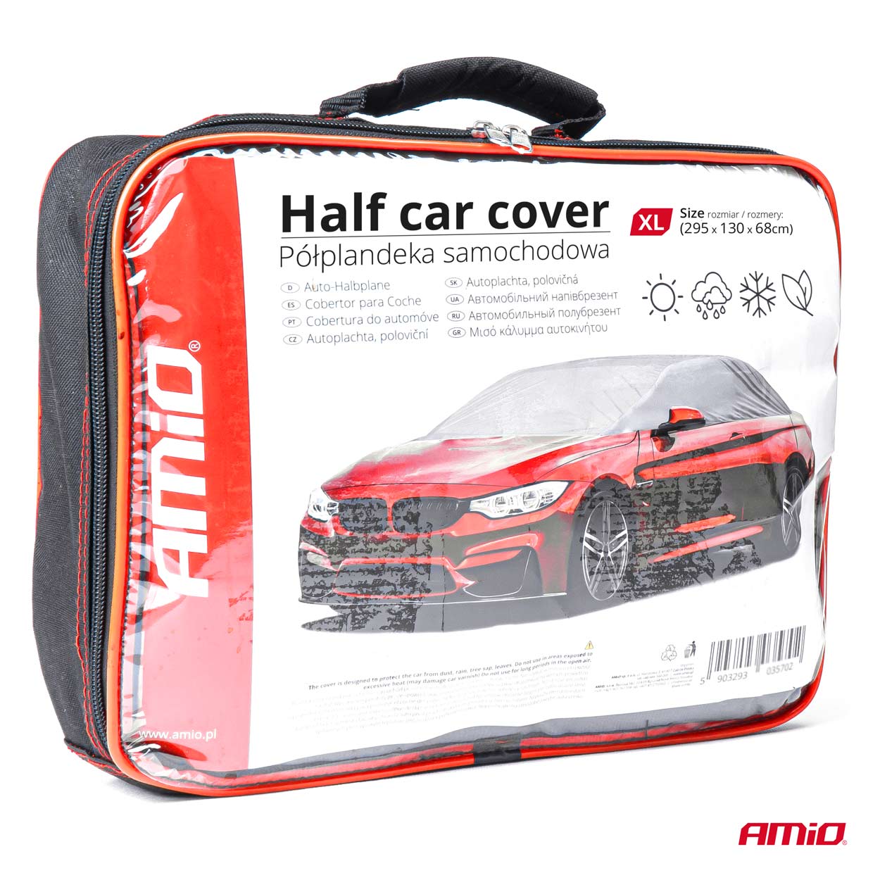 AMiO - Autoplachta, polovičná – SEDAN XL
