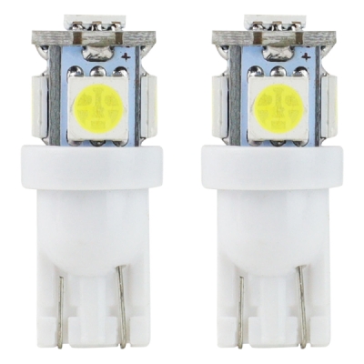 AMiO - LED žiarovky STANDARD T10 W5W 5xSMD 5050 12V