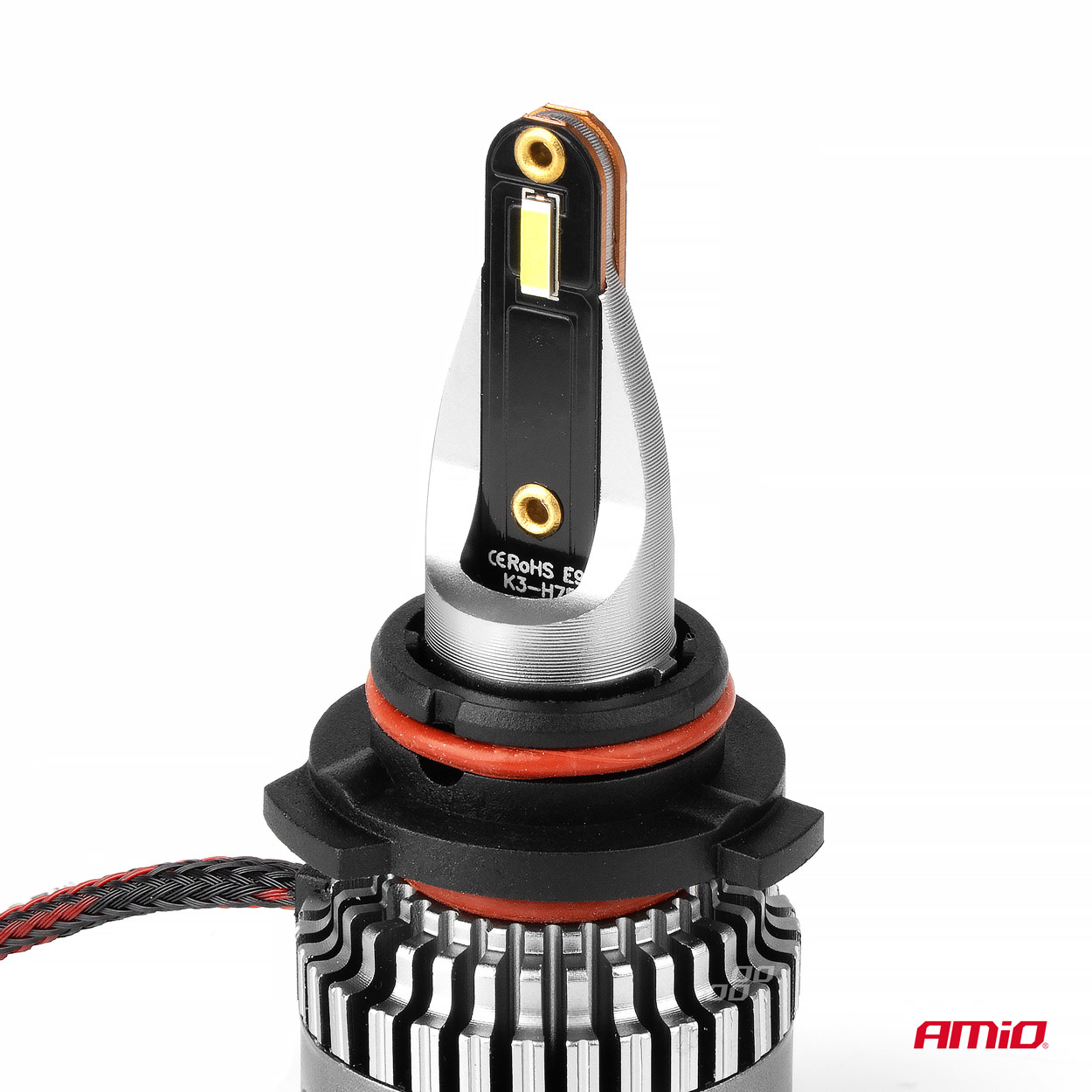 AMiO - LED žiarovky hlavného svietenia K3 HB4 9006 12V 6000K canbus