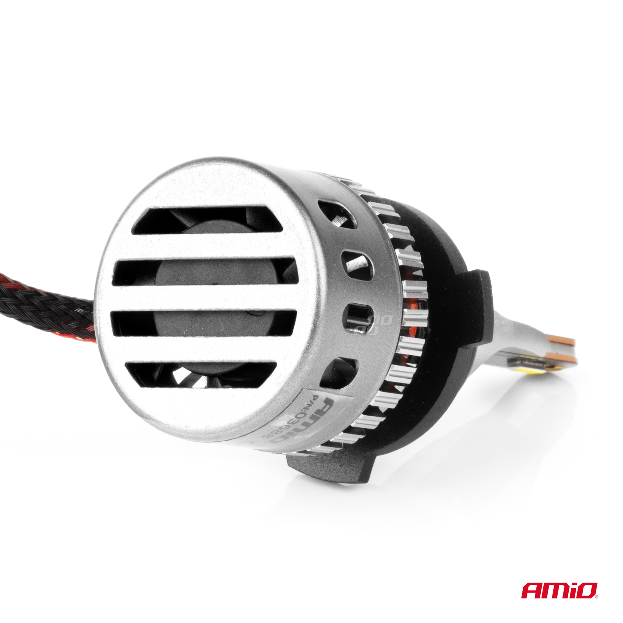 AMiO - LED žiarovky hlavného svietenia K3 HB4 9006 12V 6000K canbus
