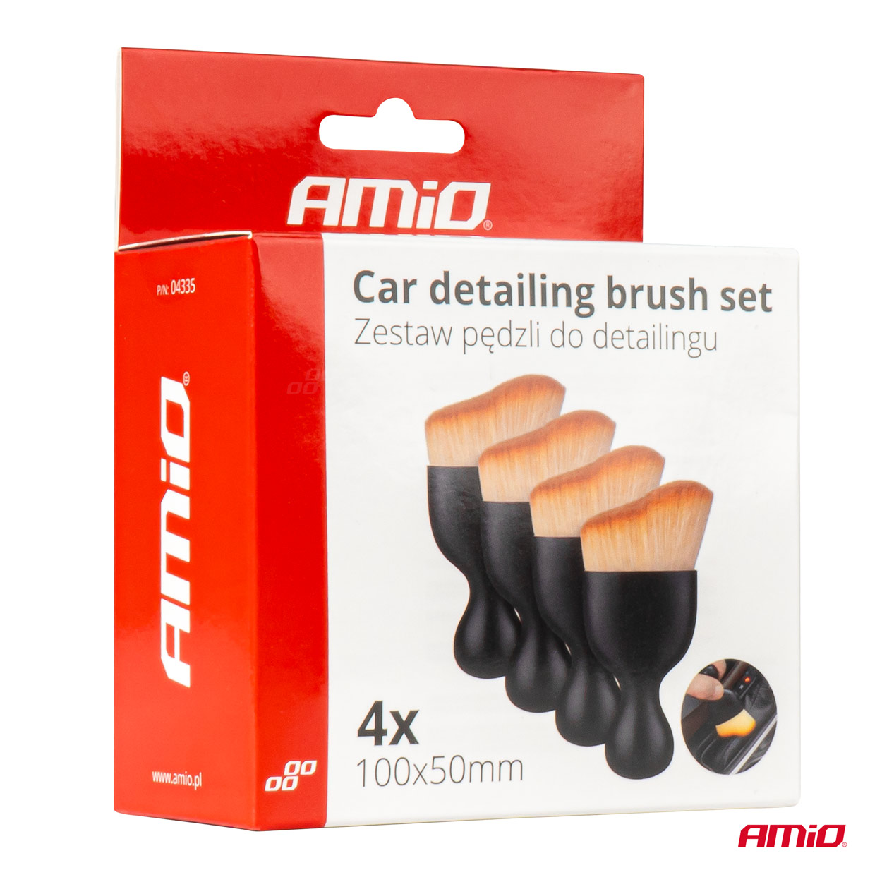 AMiO - Sada detailingových štetcov malá