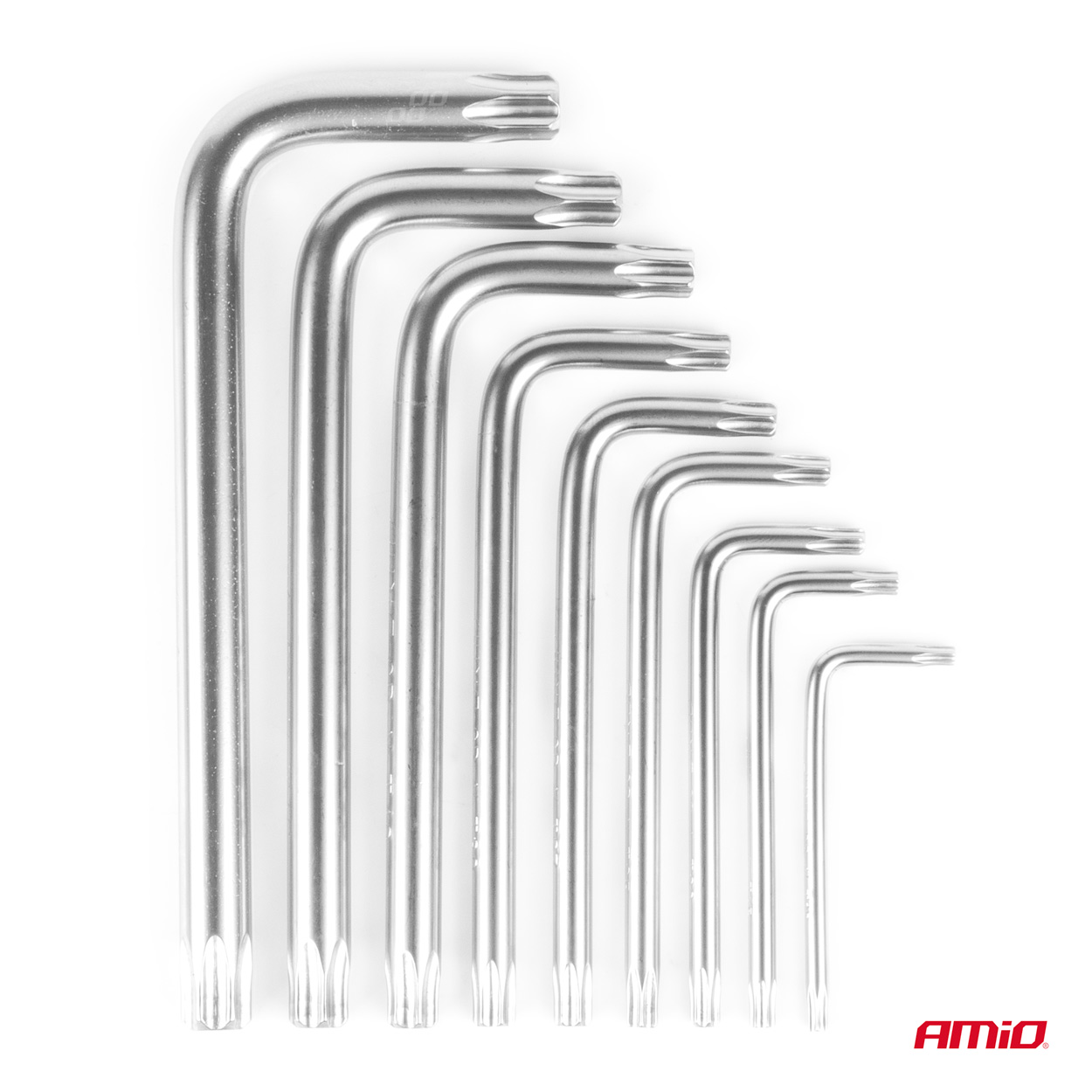 AMiO - Torx kľúče CRV 9ks