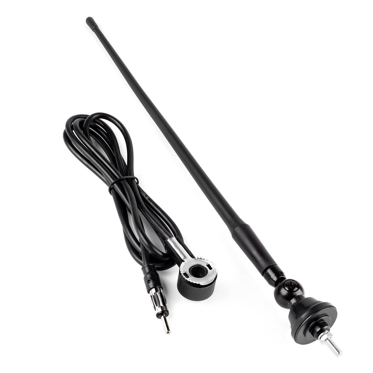AMiO - Autoanténa 34cm 5mm adaptér ANT02