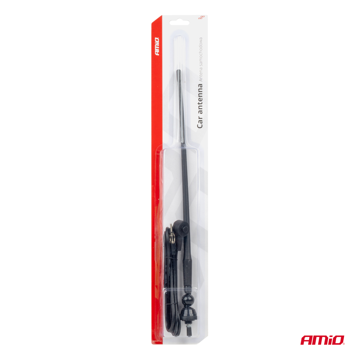 AMiO - Autoanténa 34cm 5mm adaptér ANT02