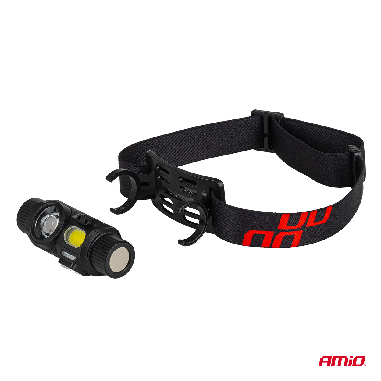 AMiO - Čelovka LED XPG+COB 1200mAh (BATT)