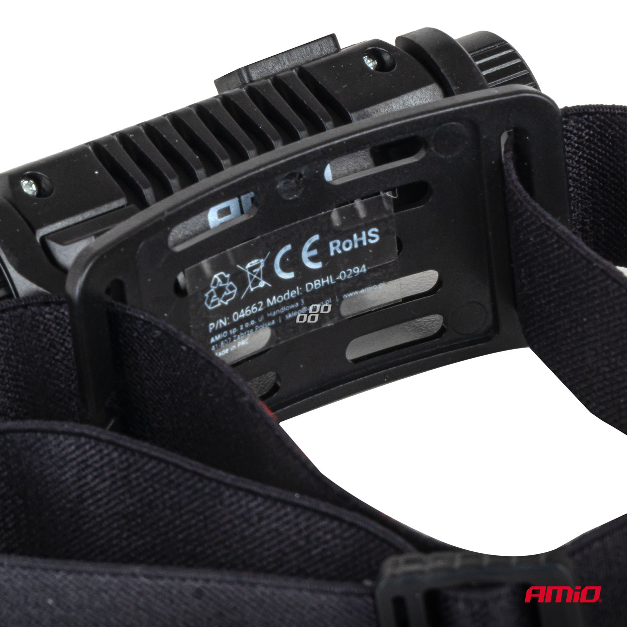 AMiO - Čelovka LED XPG+COB 1200mAh (BATT)