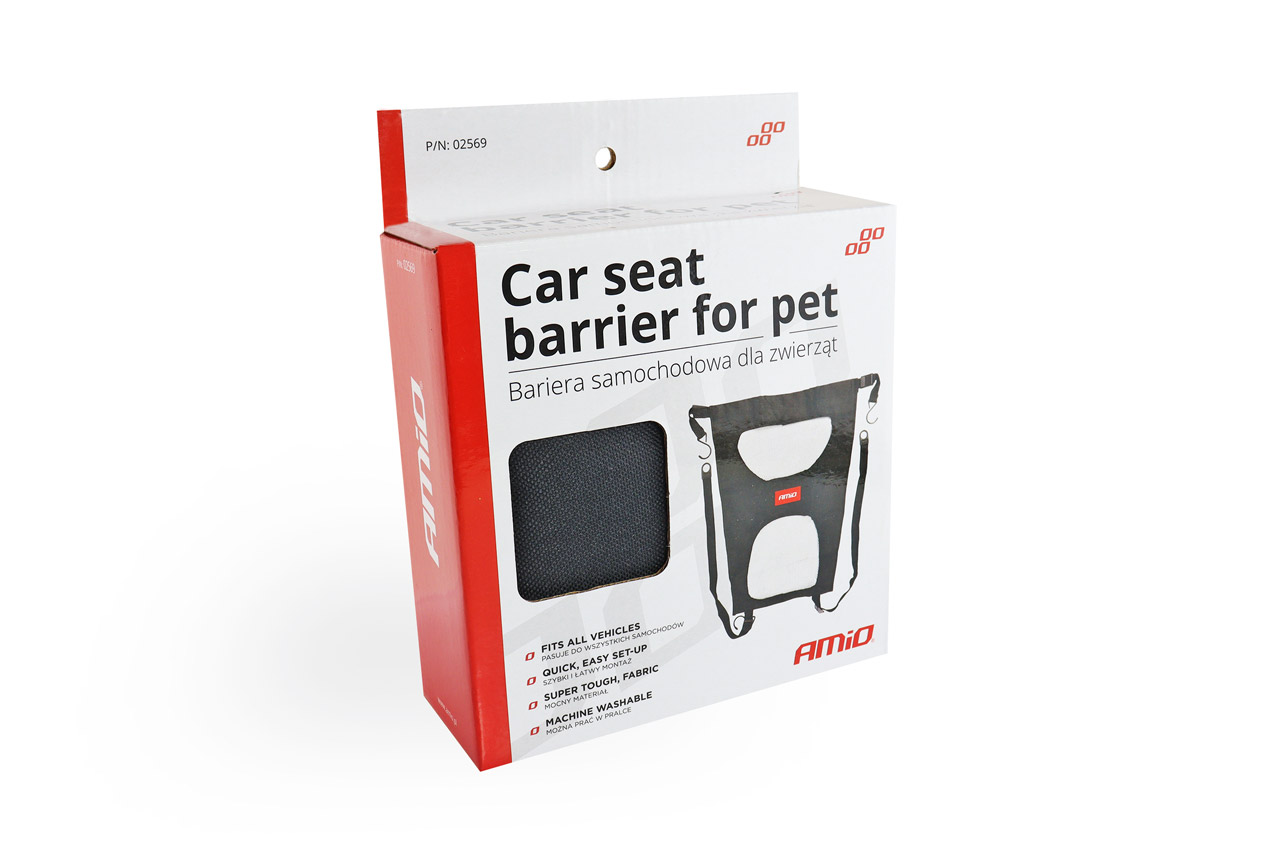 AMiO - Autozábrana pre psa medzi sedadlami