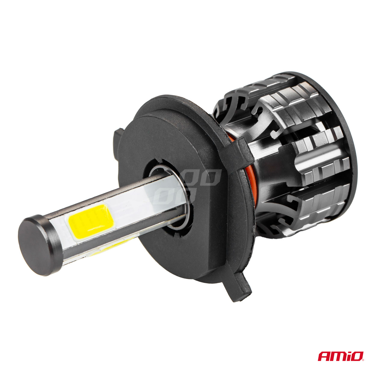 AMiO - LED žiarovky hlavného svietenia H4 COB 4Side