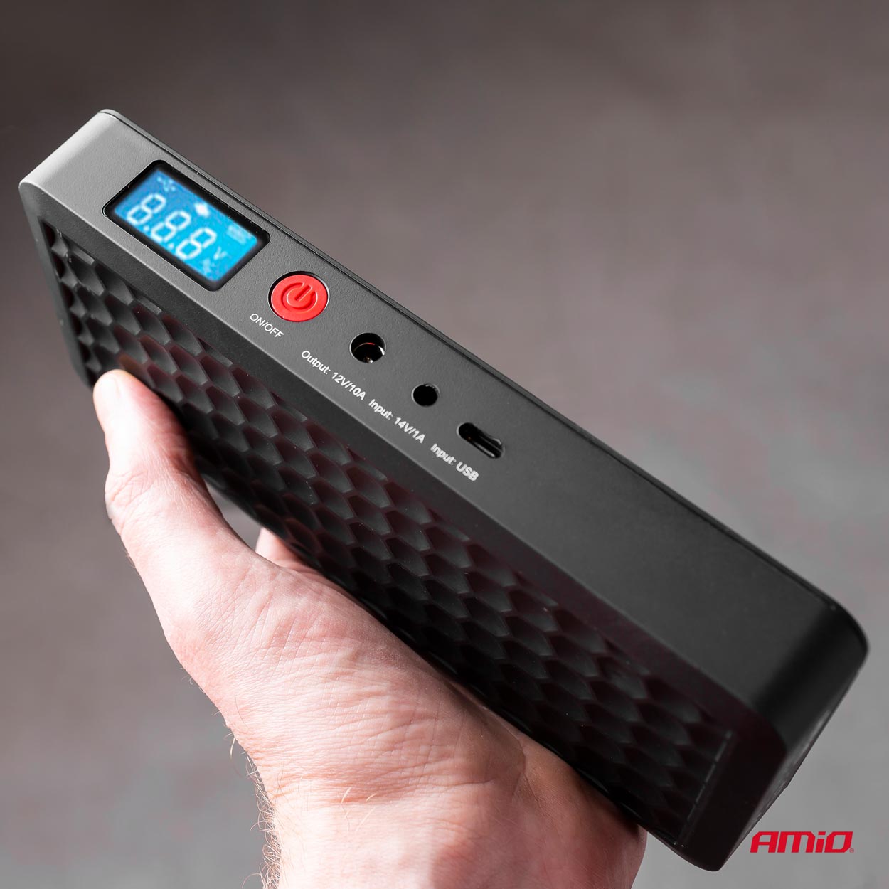AMiO - Štartovacie zariadenie Powerbank 12V 4Ah 800A SJ02
