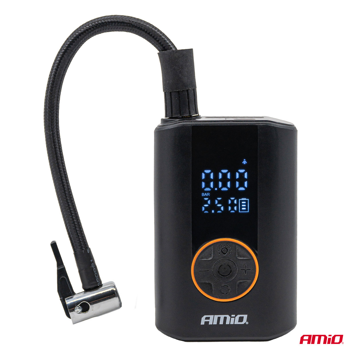 AMiO - Bezdrôtový vzduchový kompresor LED 40W USB-C ACOMP-25
