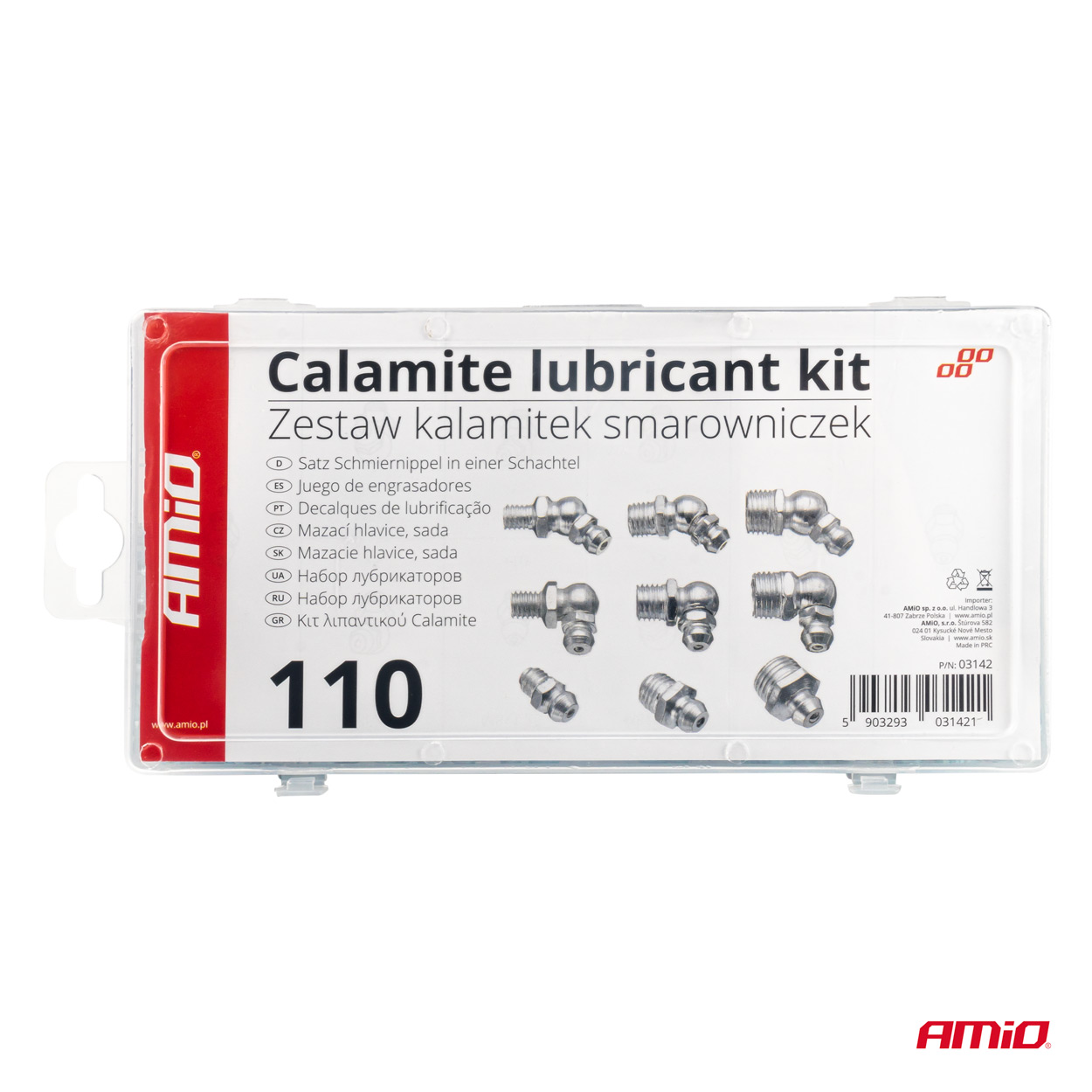 AMiO - Mazacie hlavice, sada 110ks