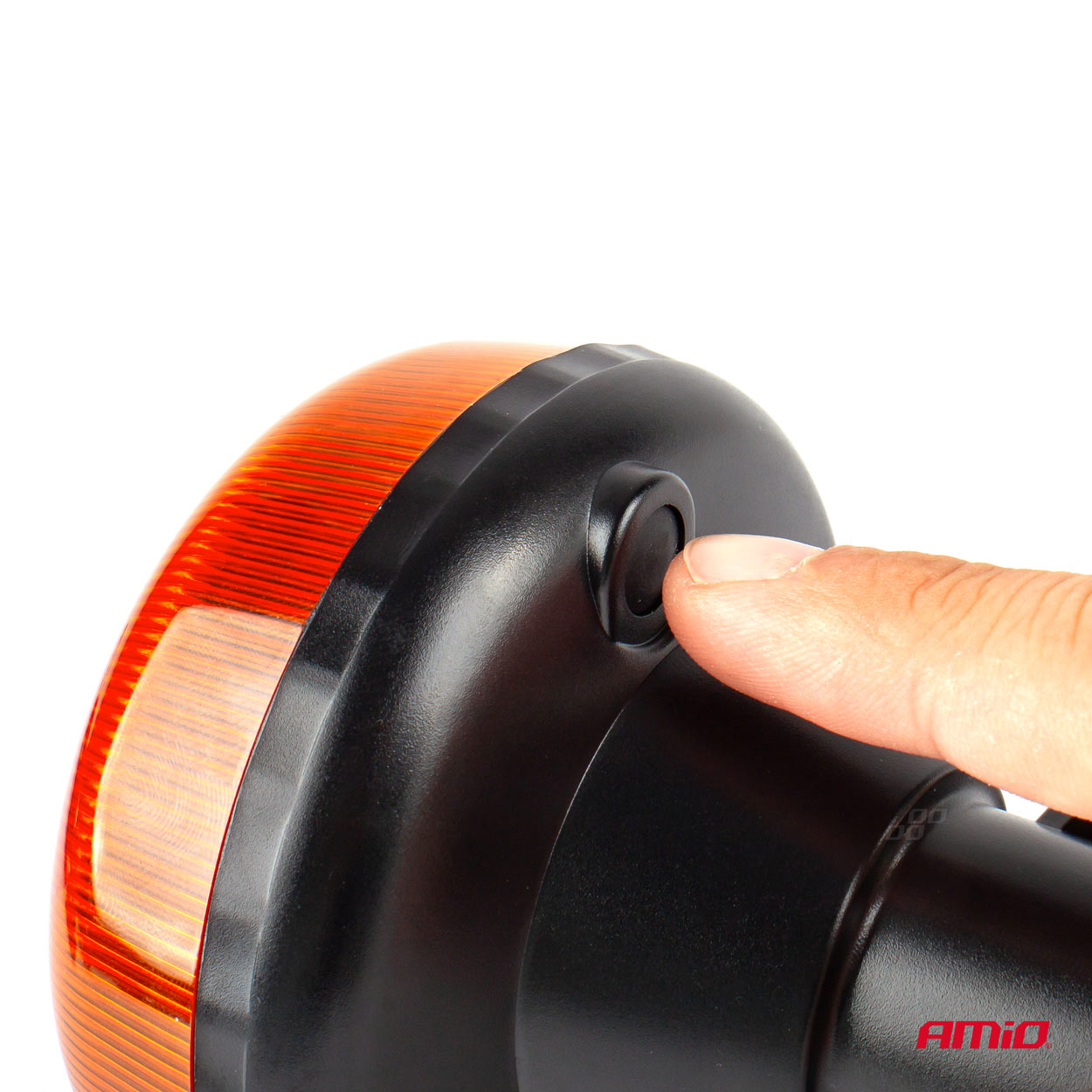 AMiO - Výstražný maják W21p na tyč R65 R10 18LED 12/24V IP56