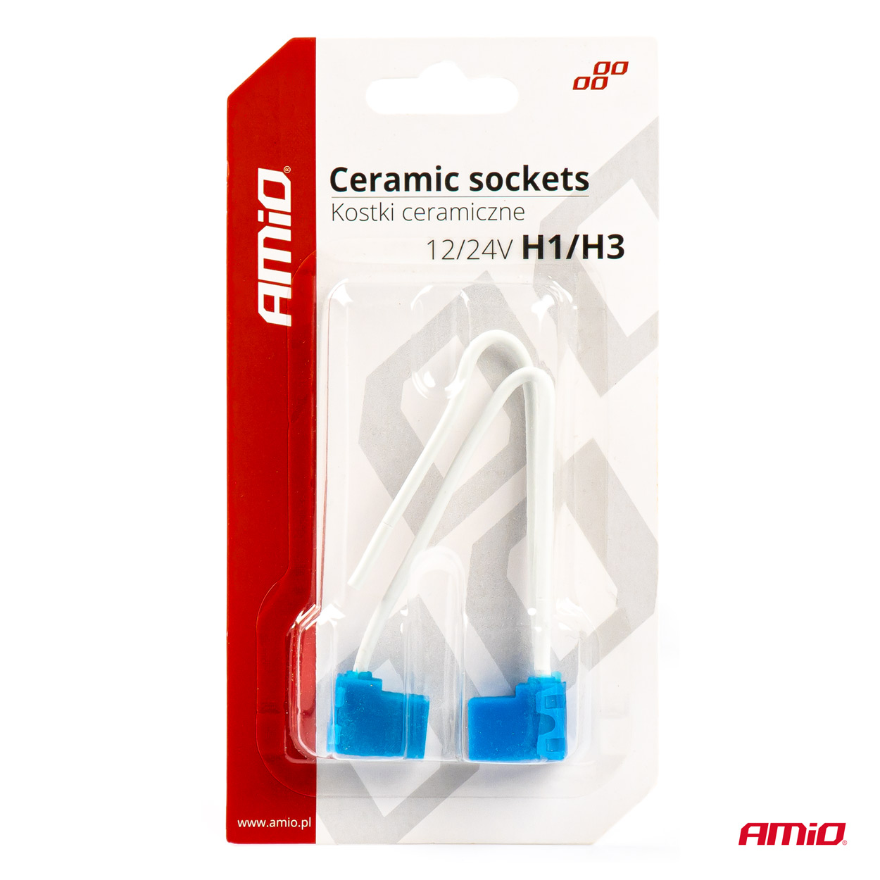 AMiO - Keramické zásuvky 2ks H1/H3