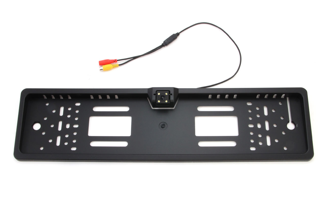 AMiO - Parkovací asistent TFT02 4,3" s kamerou HD-402-LED 4-senzorové, čierne "GOLD"