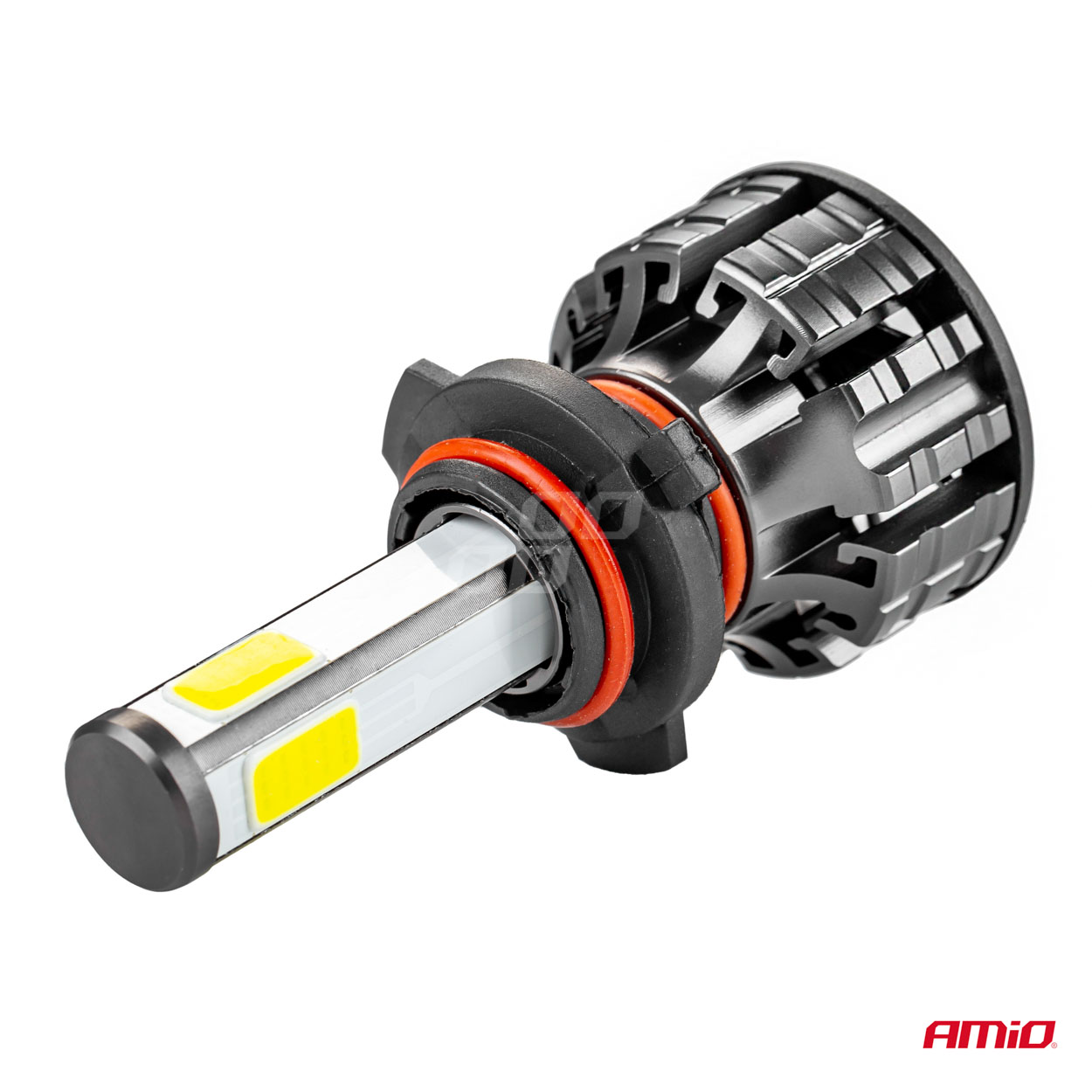 AMiO - LED žiarovky hlavného svietenia HB3 COB 4Side
