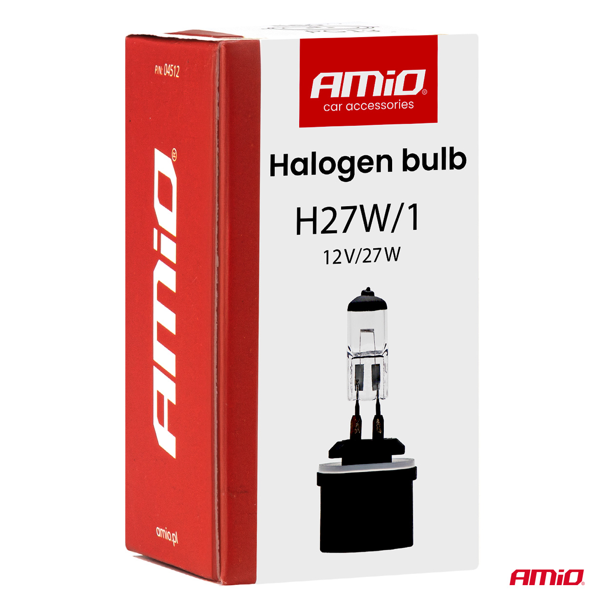 AMiO - Halogénová žiarovka H27W/1 880 12V 27W PG13