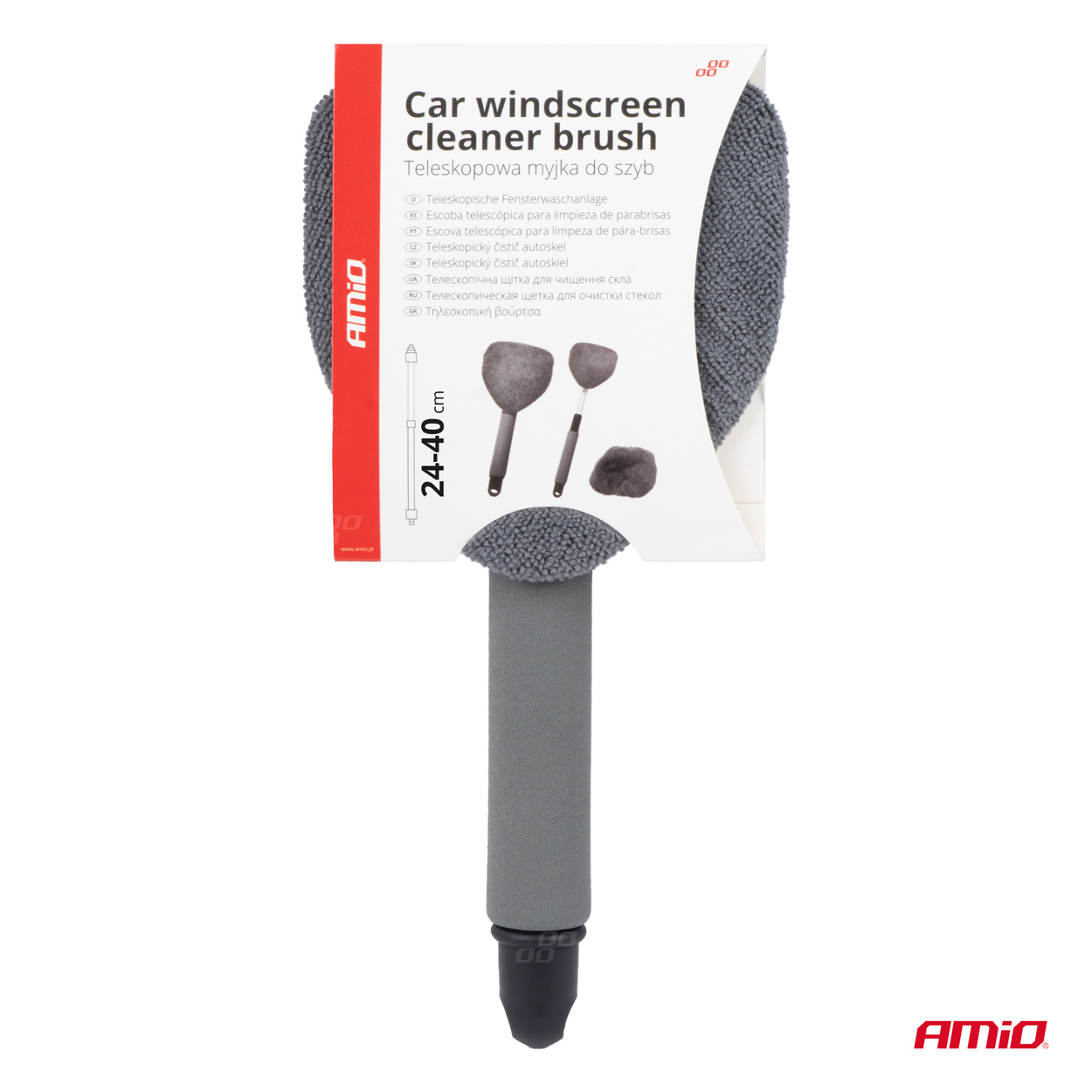 AMiO - Teleskopický čistič okien 24-40cm