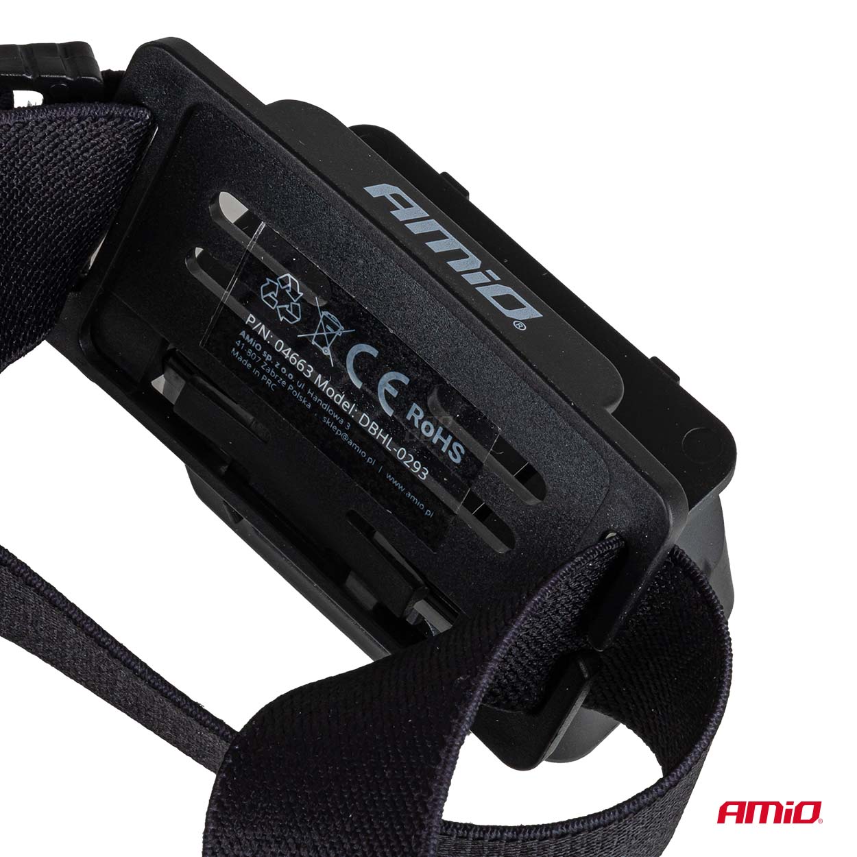 AMiO - Čelovka LED XPG+COB 1000mAh (BATT)