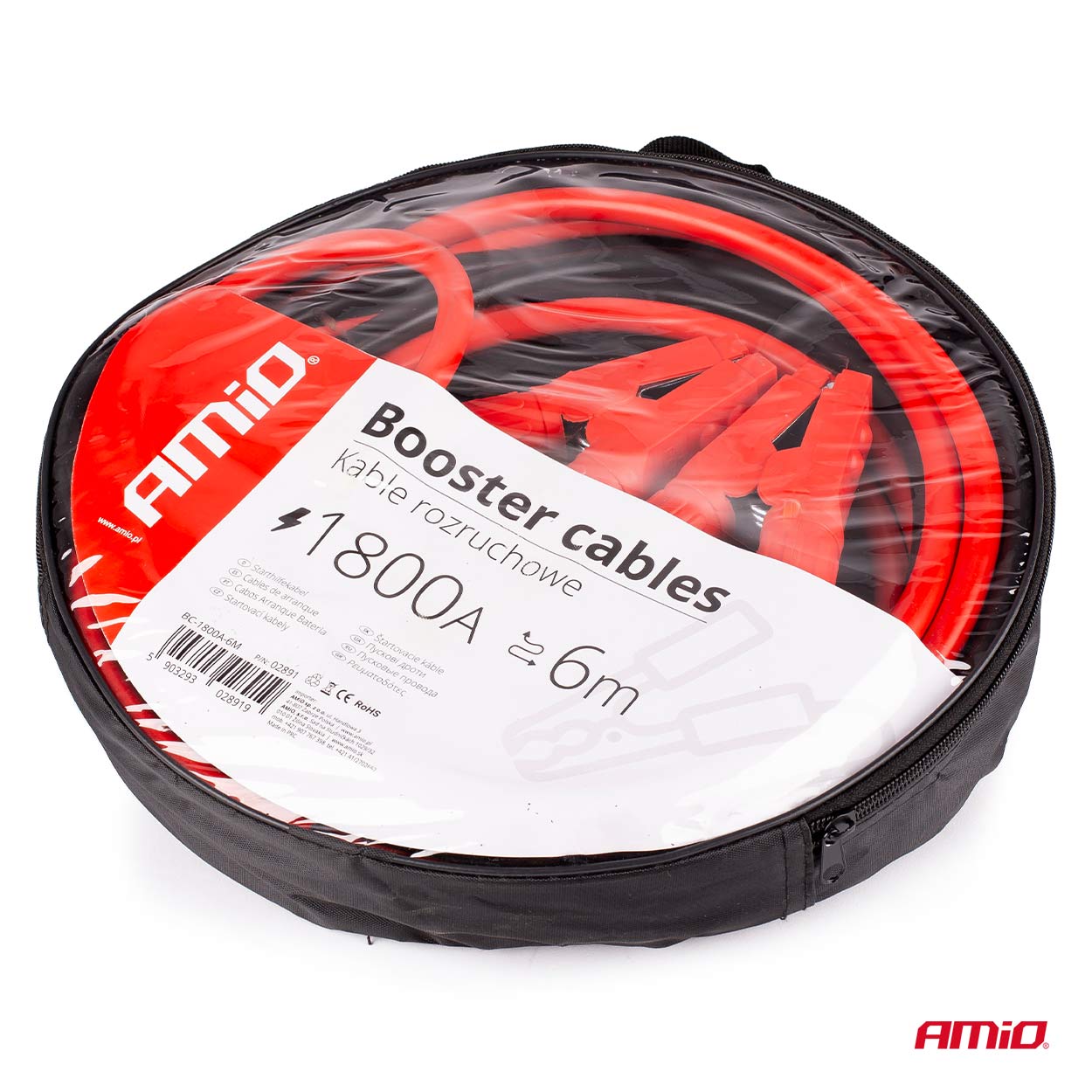AMiO - Štartovacie káble 1800A - 6m