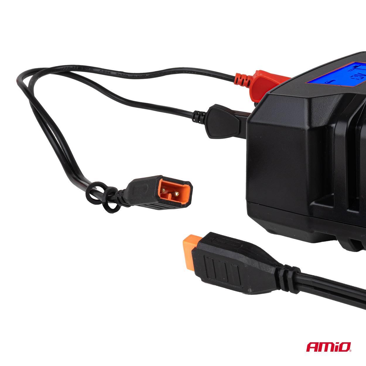 AMiO - Nabíjačka digitálna AGM GEL STD LiFePo4 MAX 4A 6/12V PRO HOOK