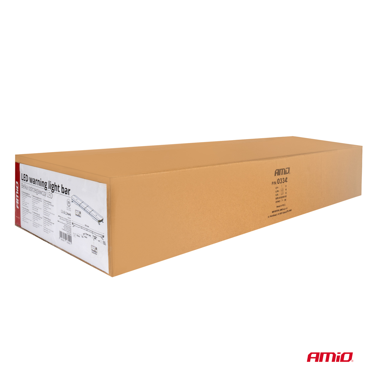 AMiO - Svetelná lišta LED 156 LED 1168mm
