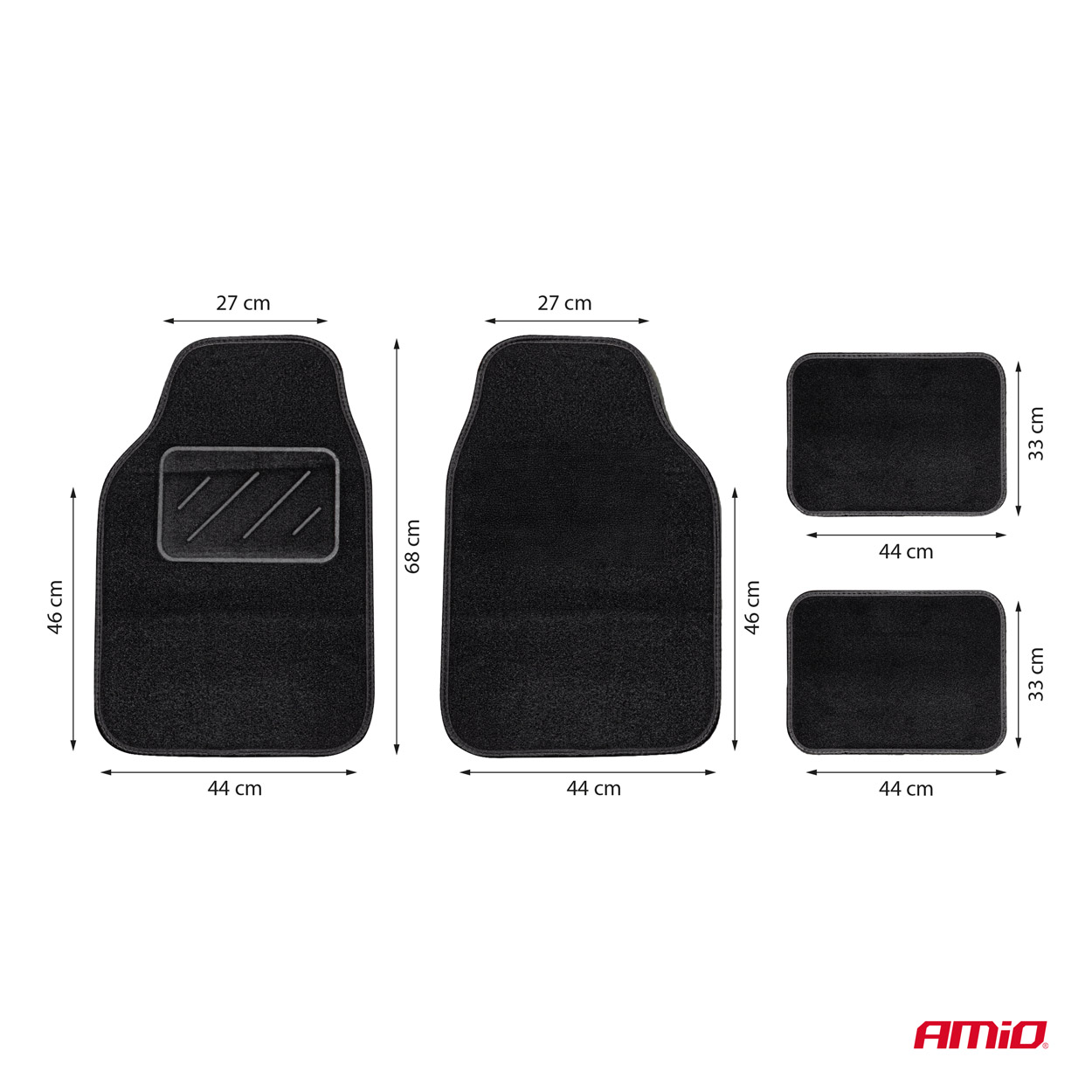 AMiO - Textilné autokoberce TCM-05