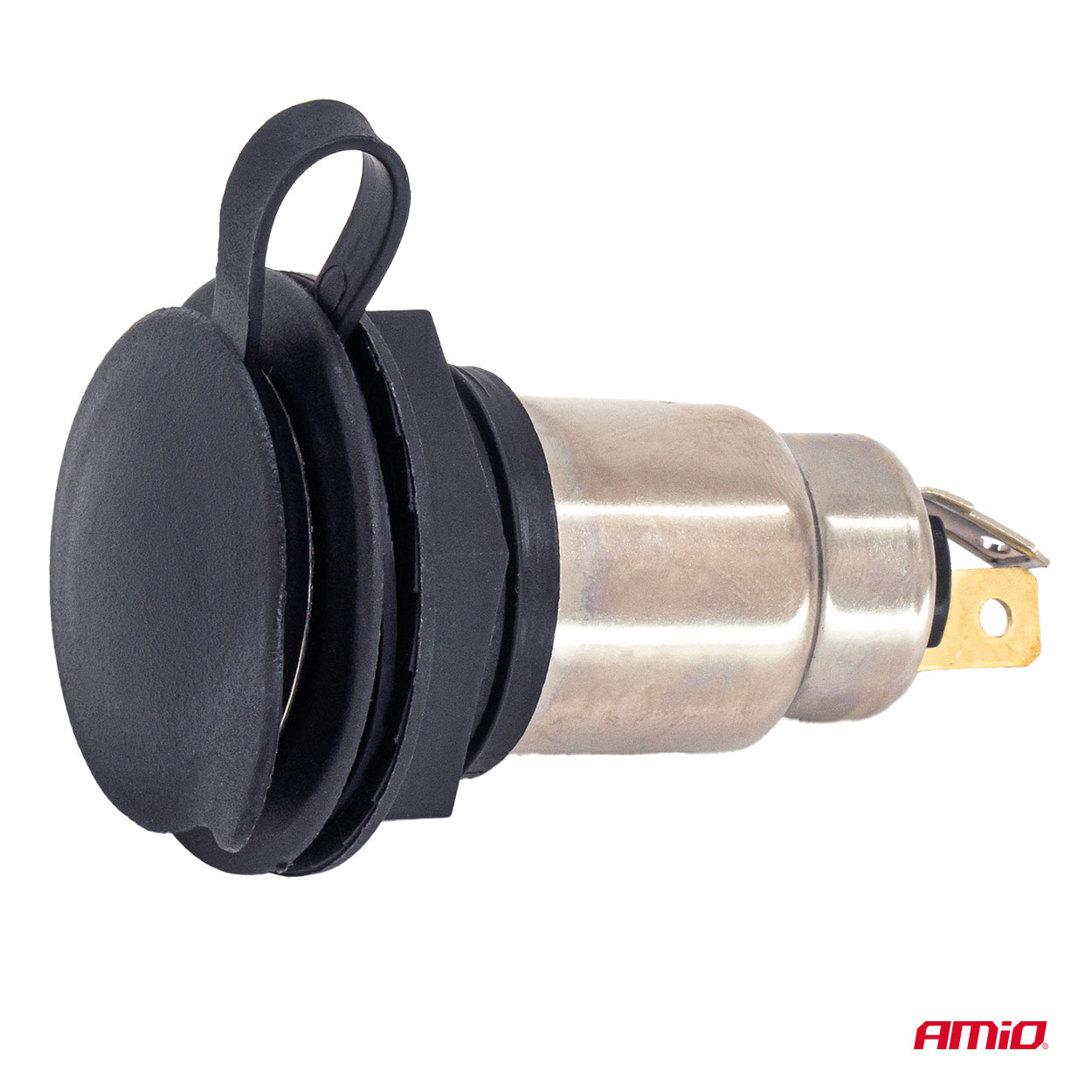 AMiO - Zásuvka prídavná, napájacia, skrutkovacia 250W 12V 24V