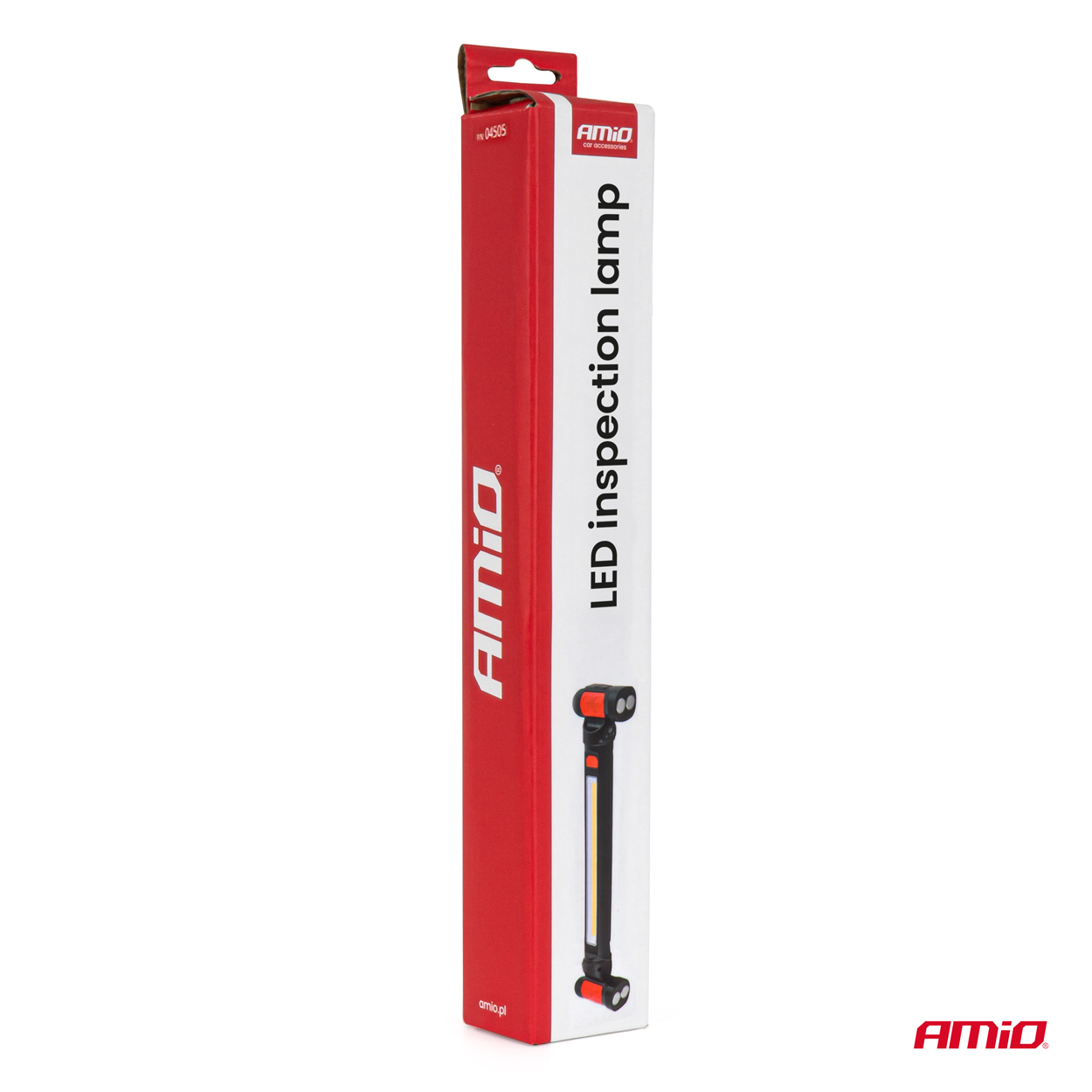 AMiO - Inšpekčná baterka so vstavanou batériou 10 W COB, 4400 mAh