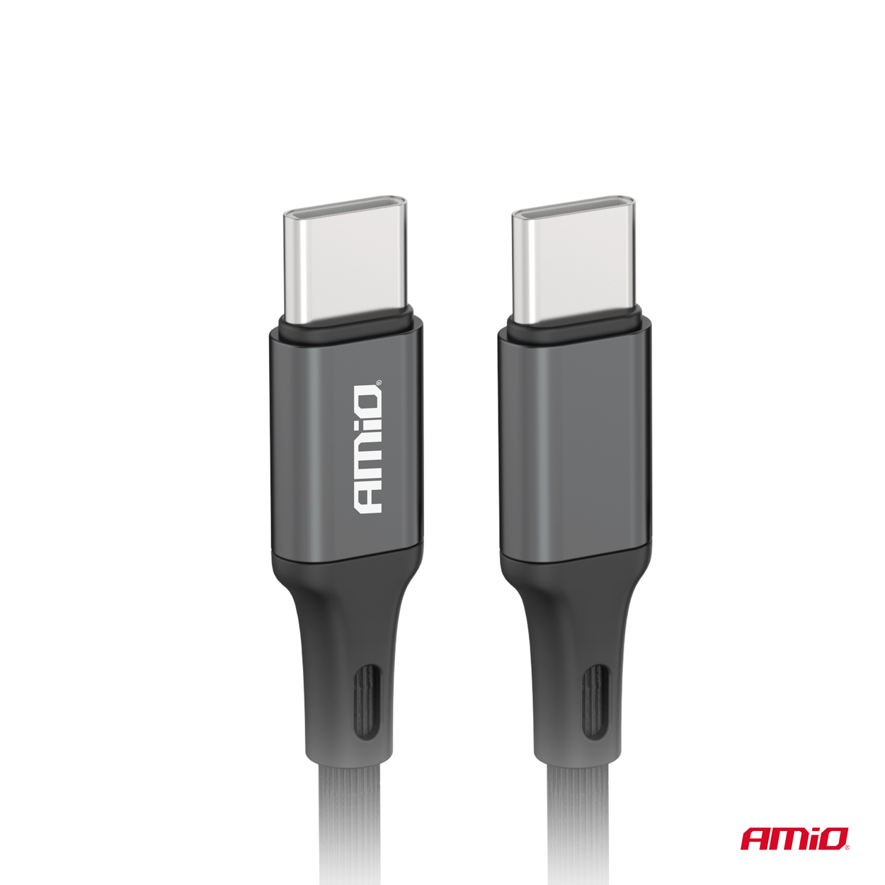 AMiO - Kábel 'USB-C na USB-C 60W 200cm FullLINK