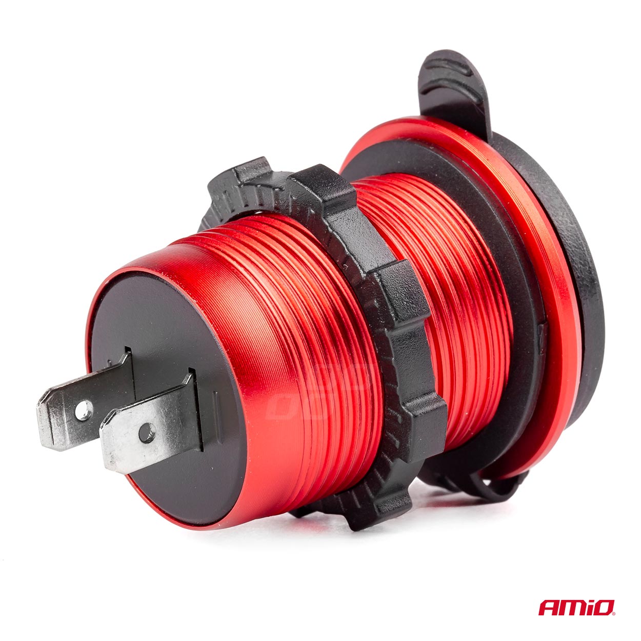 AMiO - Nabíjačka USB+USB-C 12/24V MOD-09