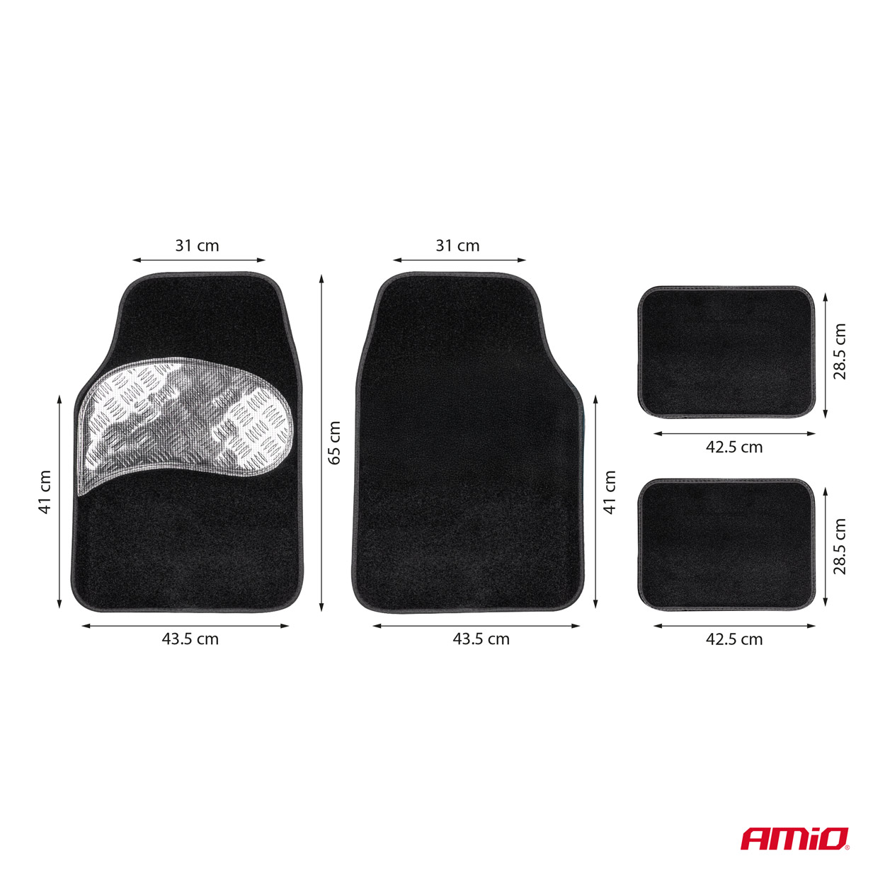 AMiO - Textilné autokoberce TCM-06
