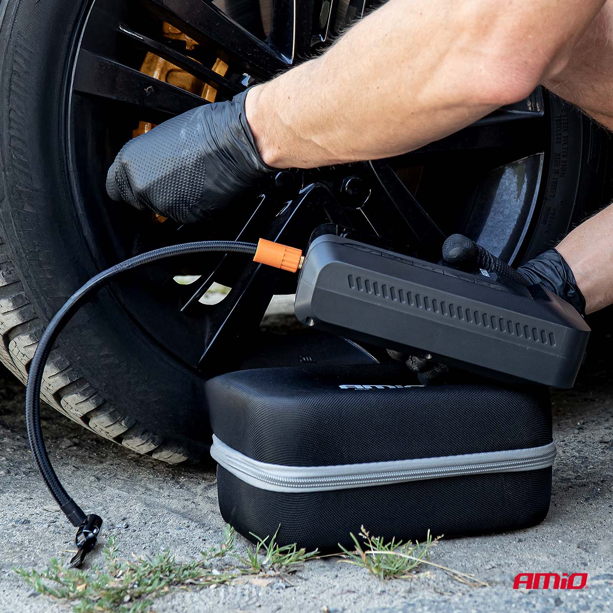 AMiO - Štartovacie zariadenie 4in1 12V 12Ah 1600A