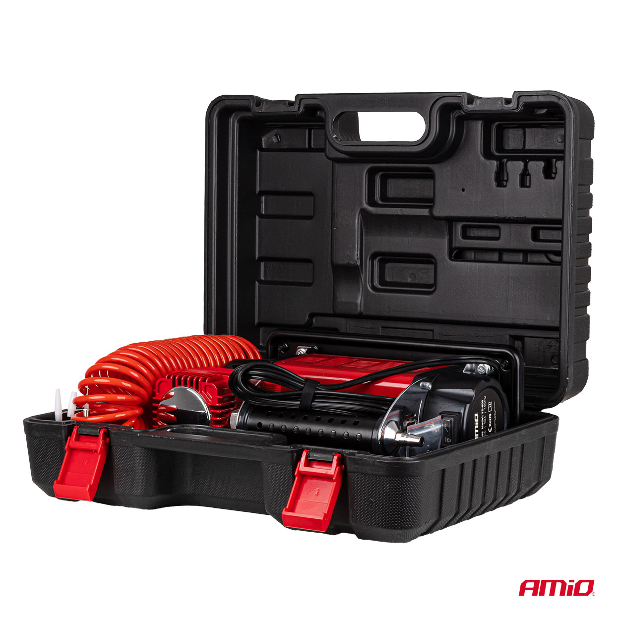 AMiO - Kompresor do auta Heavy Duty 600W 12V ACOMP-24