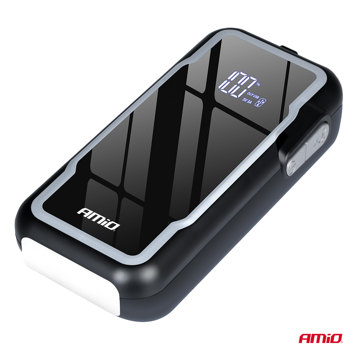 AMiO - Štartovacie zariadenie 3in1 12V 12Ah 1600A