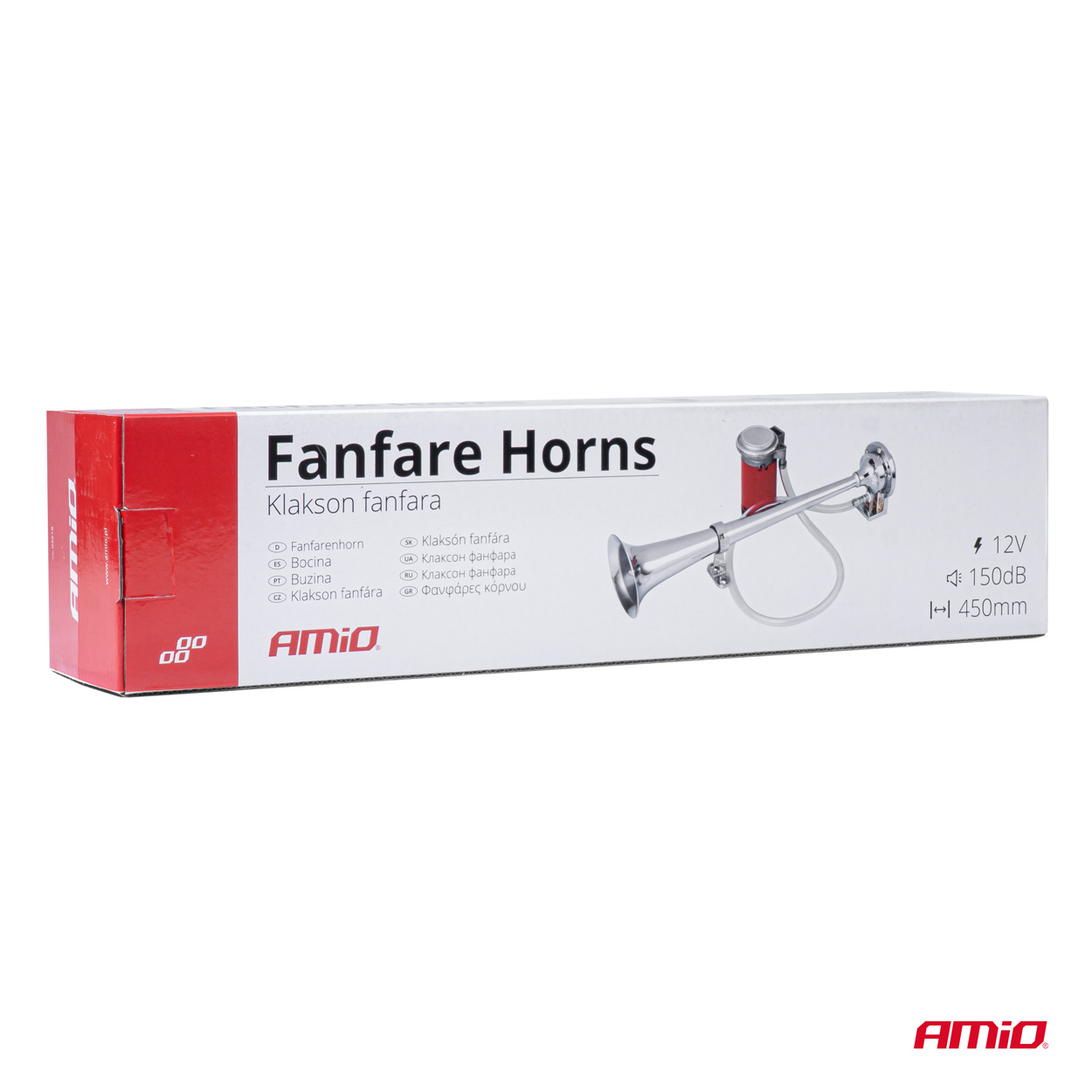 AMiO - Klaksón fanfára 12V