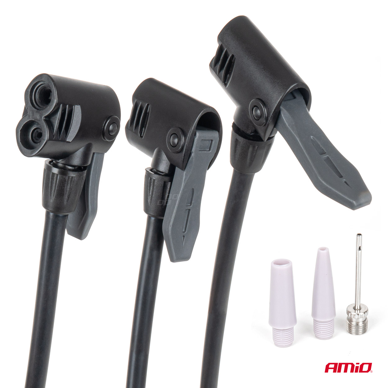 AMiO - Ručná kovová pumpa s manometrom MINI PU08